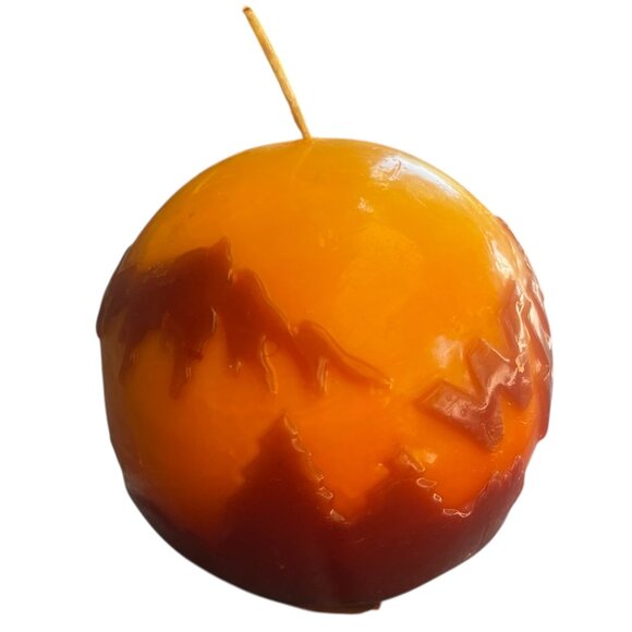 Winter Park Round  Candle from 1982 TRUE VINTAGE - Picture 4 of 5